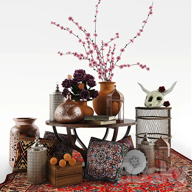 Boho set 3ds Max