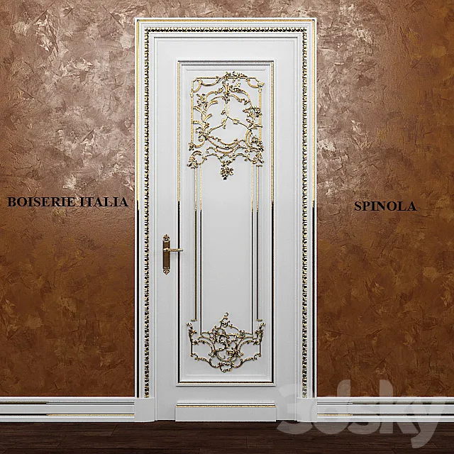 BOISERIE ITALIA SPINOLA 3DS Max Model