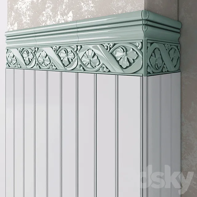 BOISERIE of Ceramiche Grazia 3DS Max Model