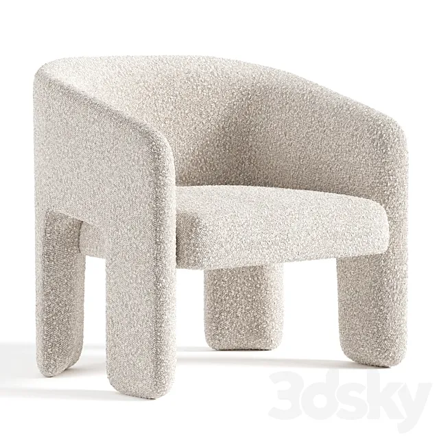 Bold Armchair 3DS Max Model