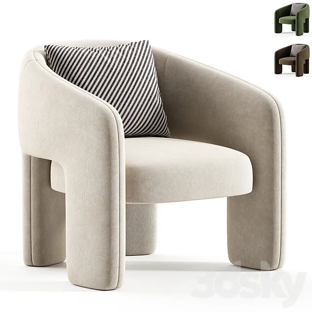 Bold Armchair 3dsMax Model