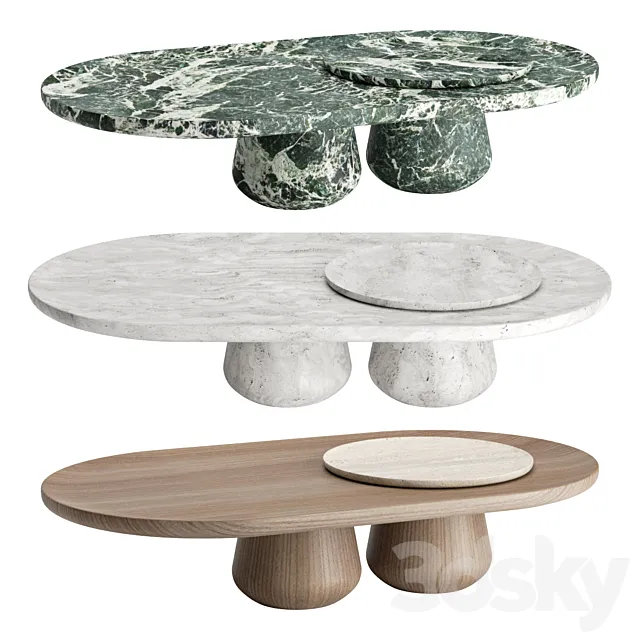 Bold Coffee Table 3ds Max