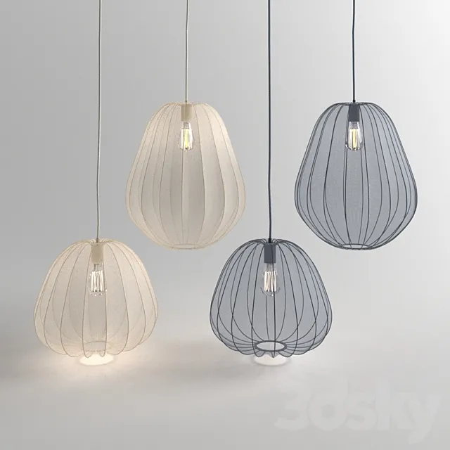 Bolia Balloon Pendants Light 3DS Max Model
