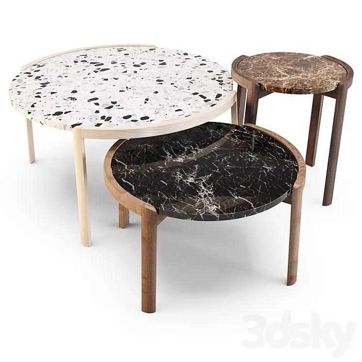Bolia: Coffee Tables – Mix 3DS Max