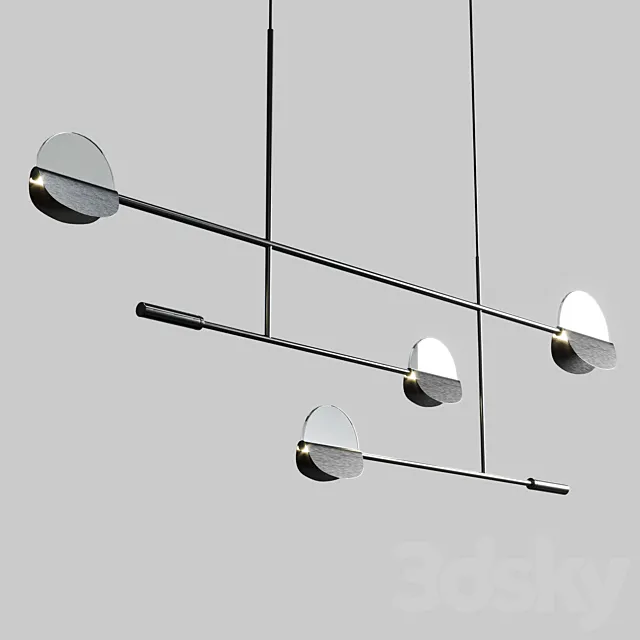 Bolia leaves pendant light 3DS Max Model
