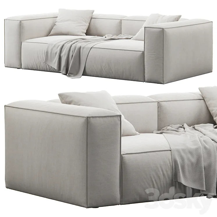 Bolia Modular 2 Seat Sofa by Cosima 3DS Max