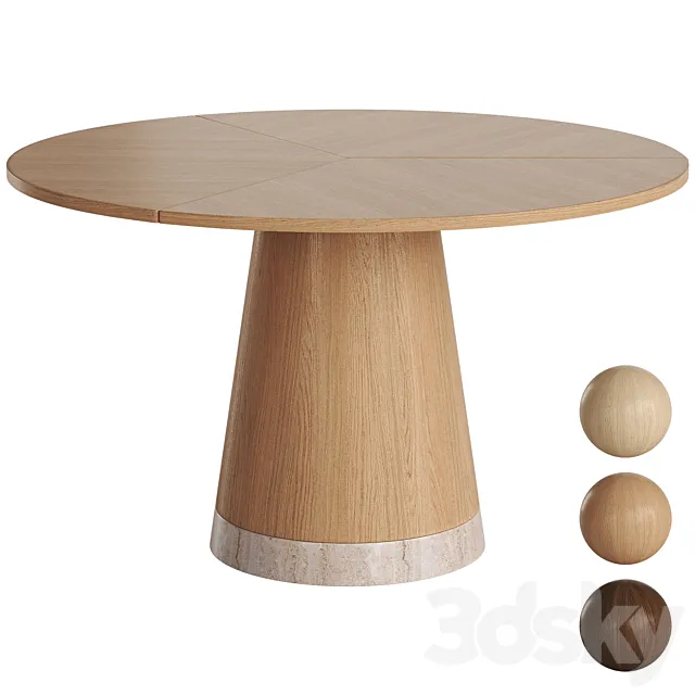 Bolia Piro Dining Table 3ds Max