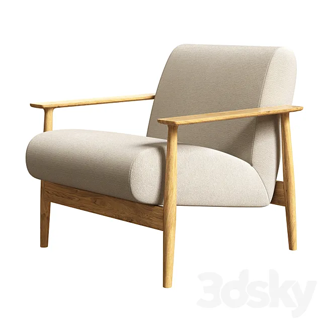 Bolia Visti Armchair 3DS Max Model
