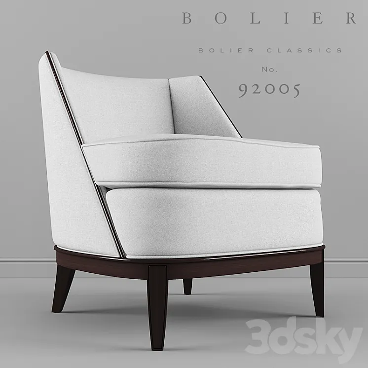 Bolier – Lounge Chair №92005 3DS Max