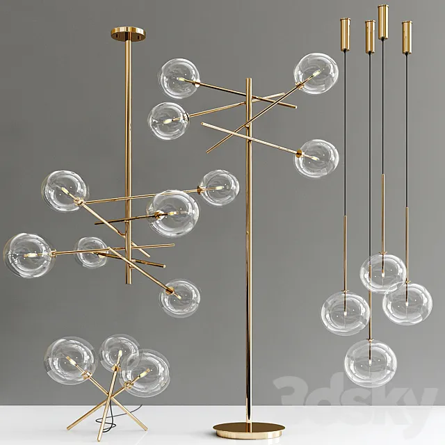 Bolle Gallotti Collection – 4 types 3ds Max