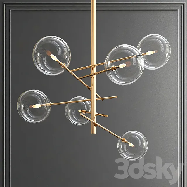 Bolle Hanging Lamp Gallotti & Radice 3ds Max