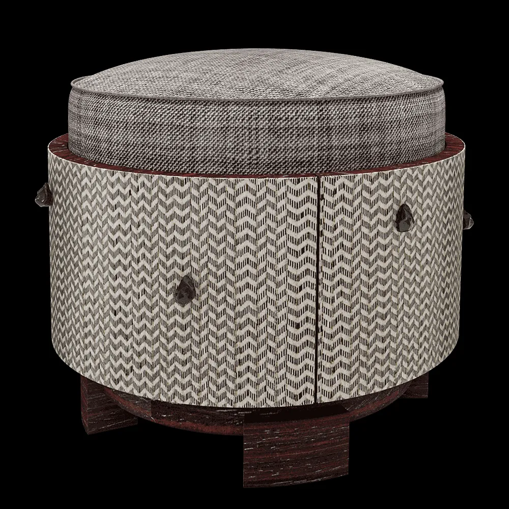 BOLLU – Pouf Вarrel PUF017 3ds Max