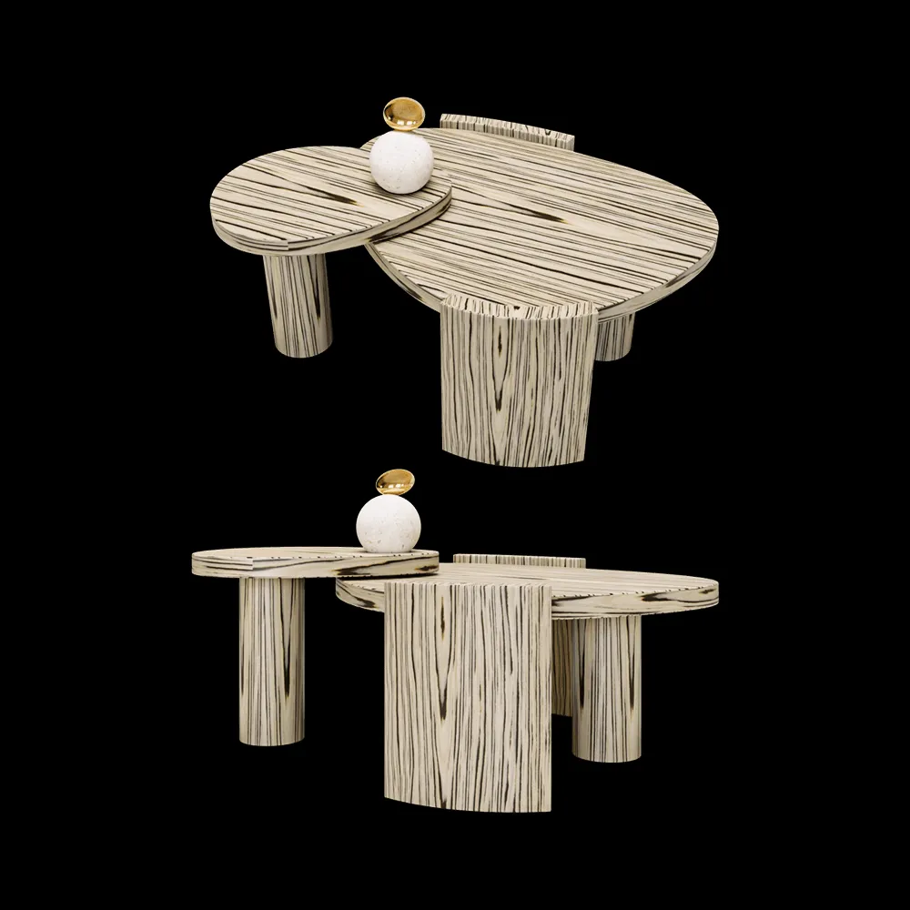 BOLLU – Table BIG NEST CT014 3ds Max