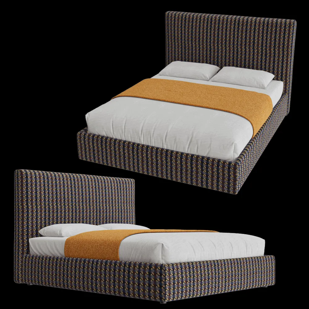 Bolzan – Bed Noah 3ds Max