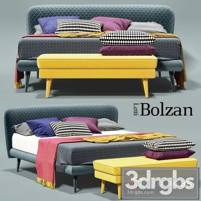 Bolzan Corolle Bed 3dsmax Download