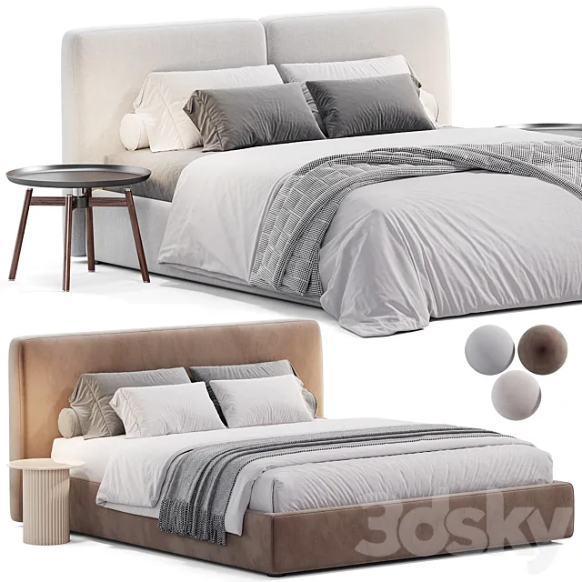 Bolzan Letti Feel Bed 3ds Max