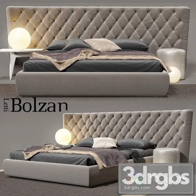 Bolzan Selene Bed 3dsmax Download