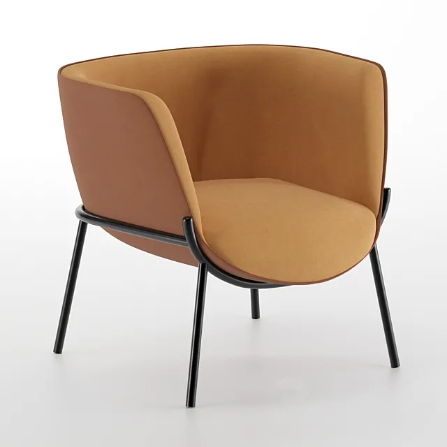 Bombom Armchair 3DS Max Model
