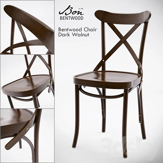 Bon Bentwood Chair 3DSMax File