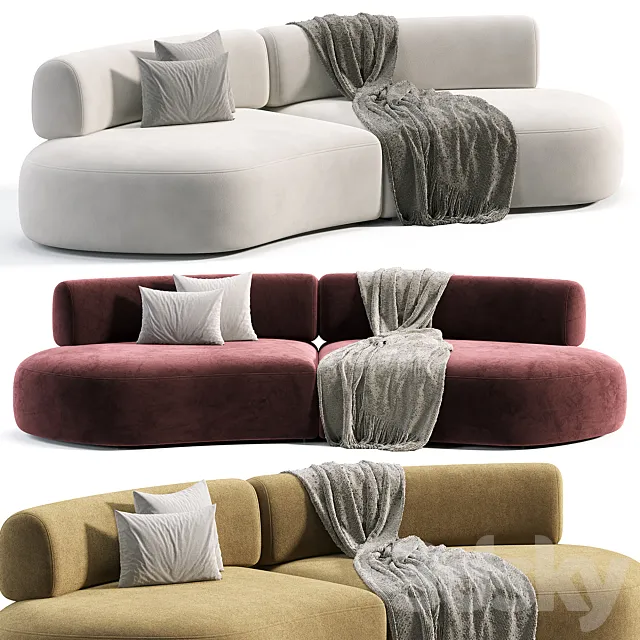 Bon Bon sofa 2 3ds Max