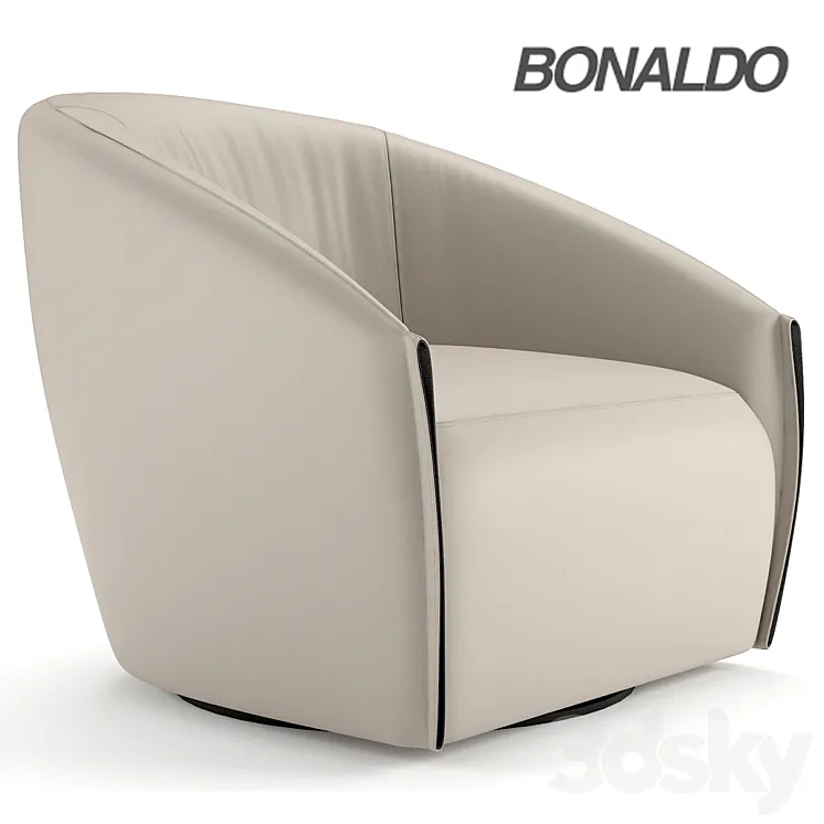 Bonaldo Bodo Armchair 3DS Max Model