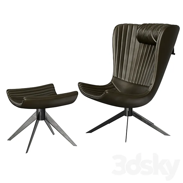 Bonaldo colibri 3DS Max Model