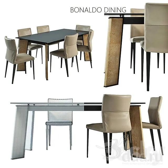 Bonaldo Dining 3DSMax File