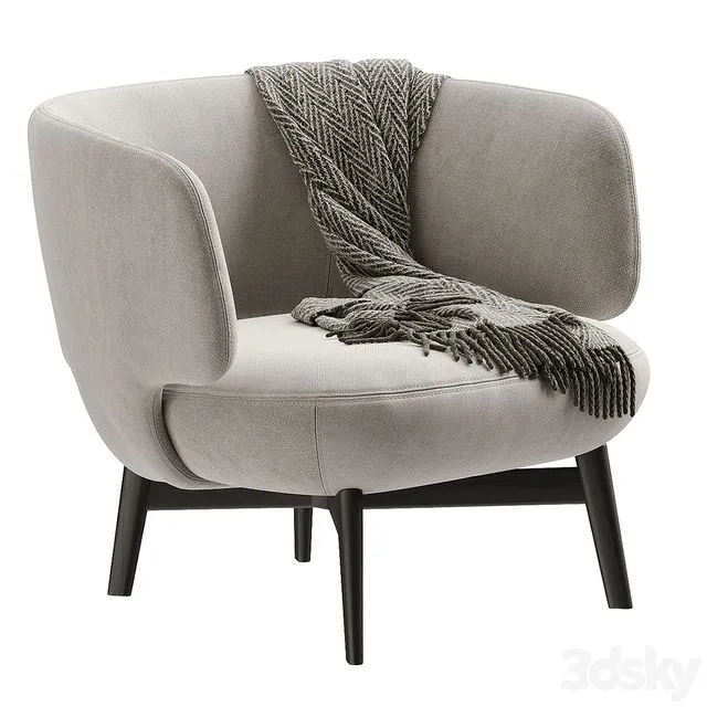 Bonaldo Doge Armchair 3dsMax Model