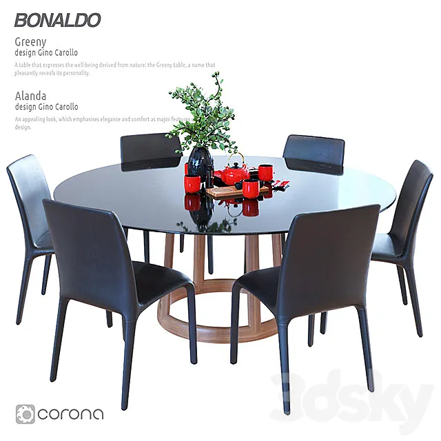 Bonaldo Greeny Alanda 3ds Max