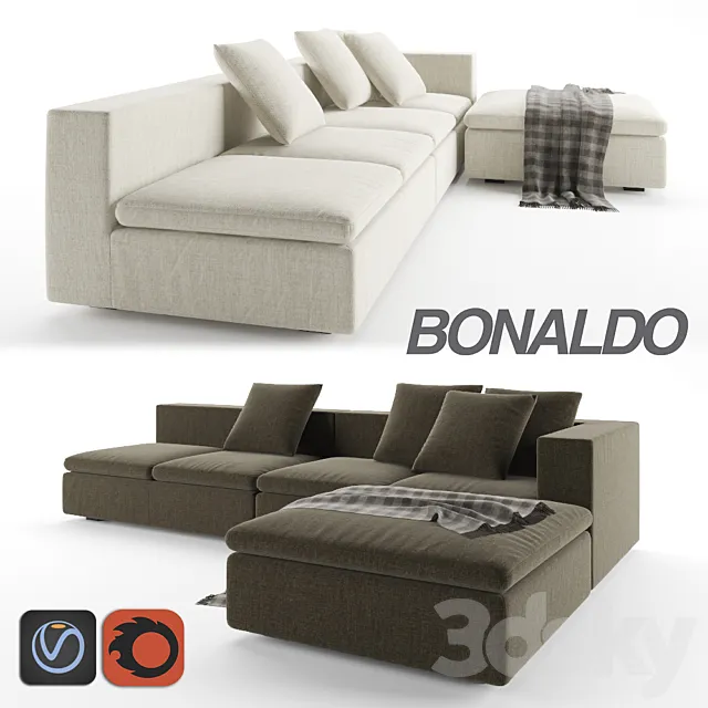 Bonaldo Land sofa 3DSMax File