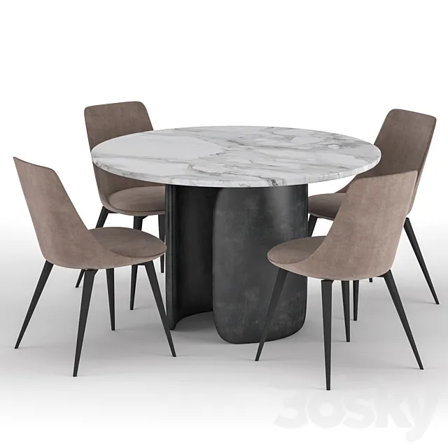 Bonaldo Mellow & Itala 3ds Max