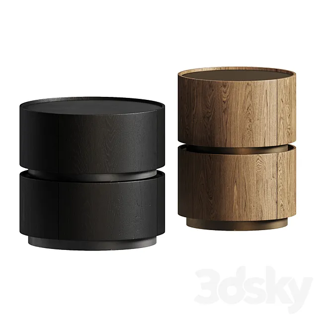 Bonaldo Moneypenny Bedside Tables 3ds Max