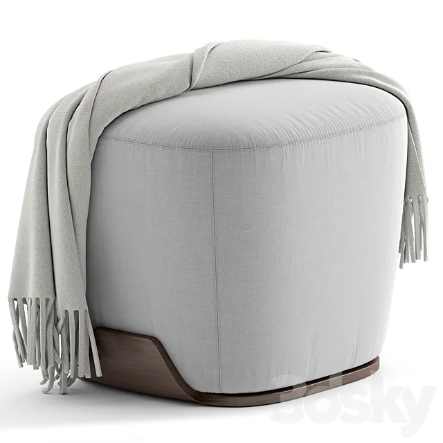 Bonaldo Olos pouf 3ds Max
