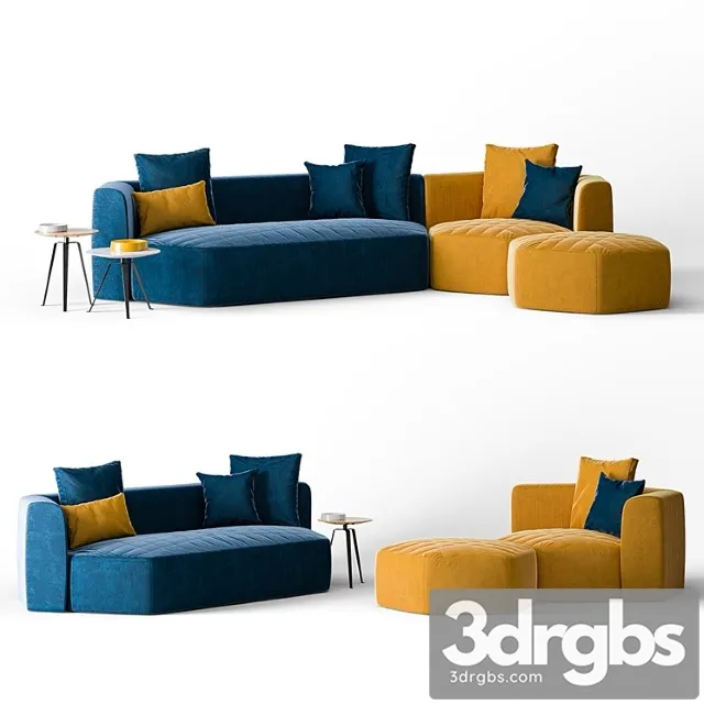 Bonaldo panorama sofa 2 3dsmax Download