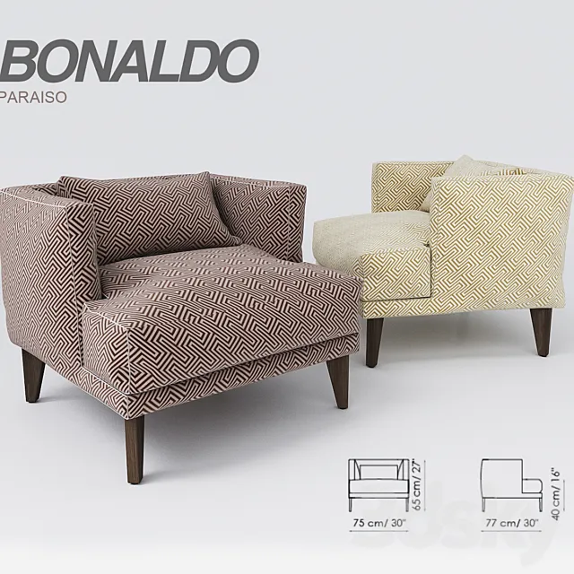 Bonaldo PARAISO 3DS Max Model