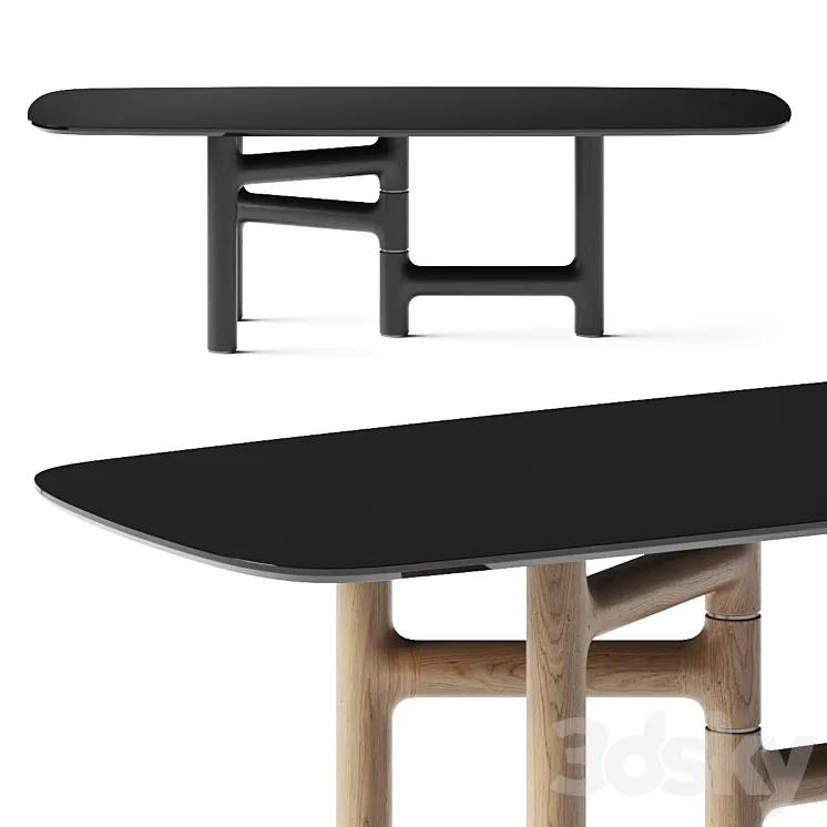 Bonaldo Pivot Dining Table 3DS Max Model