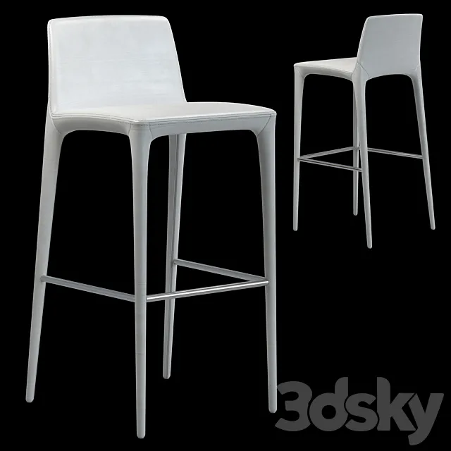 Bonaldo Rest Too Stool 3DS Max Model