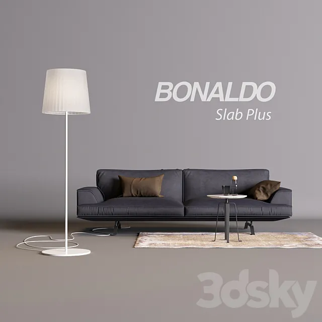 Bonaldo – Slab plus 3DS Max Model