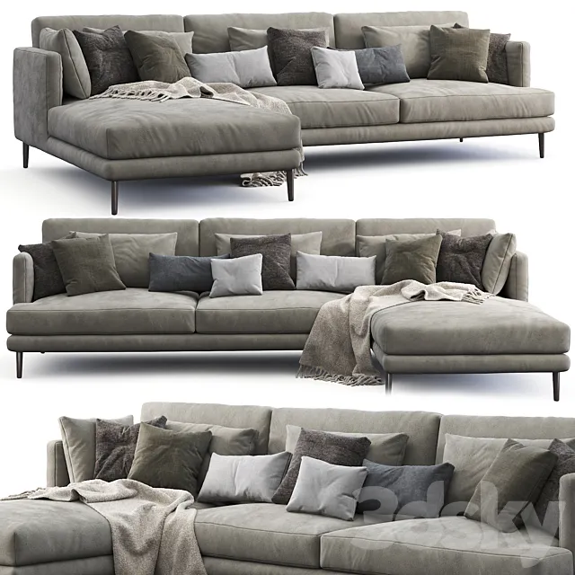 Bonaldo sofa paraiso 3ds Max