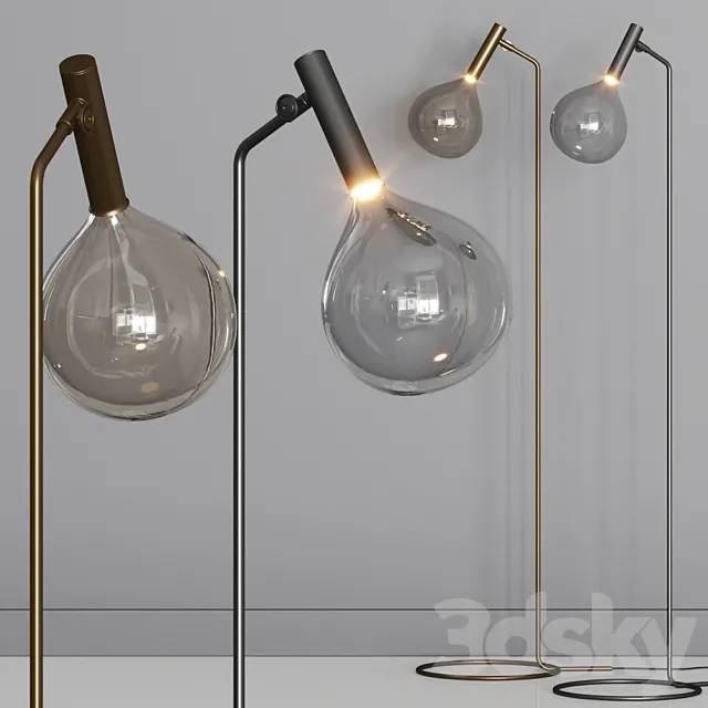 Bonaldo Sofi Floor Lamps 3DS Max Model