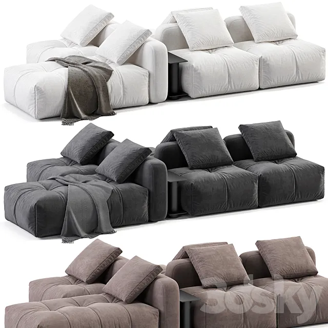 Bonamour Bonaldo Sofa 3DS Max Model