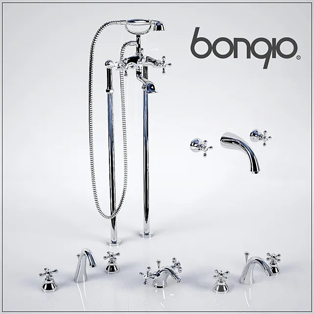 Bongio mixers 3DS Max Model