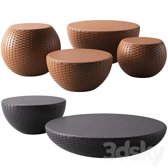 BONGO KUOIO Tables _ Meridiani 3DS Max Model