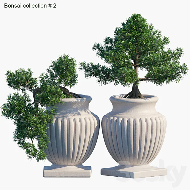 Bonsai collection # 2 3ds Max