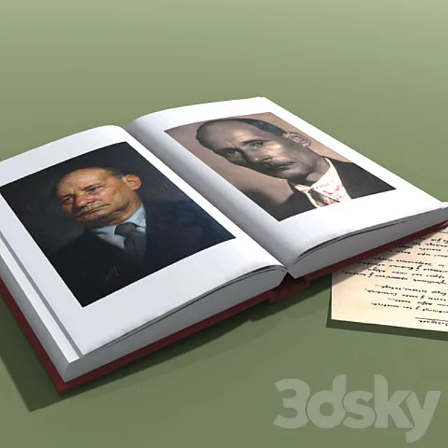 Book 3DS Max Model