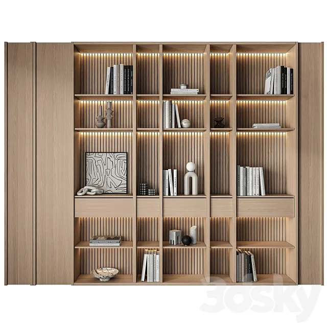 Bookcase 029 3ds Max