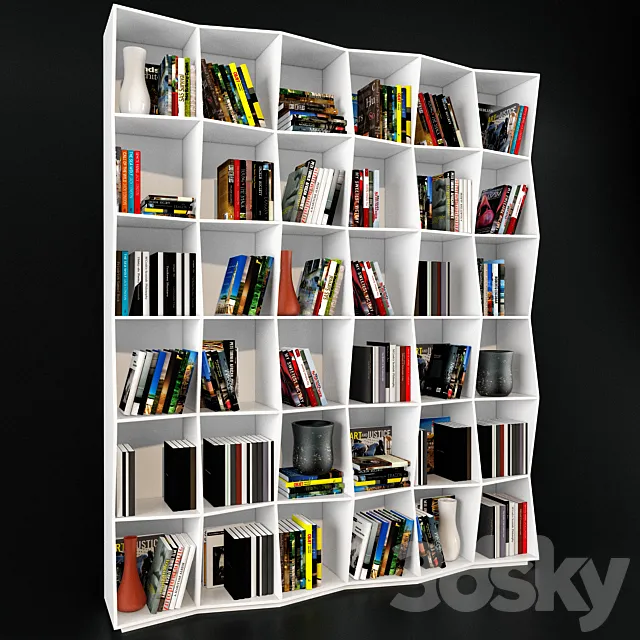 Bookcase BoConcept 3DS Max Model