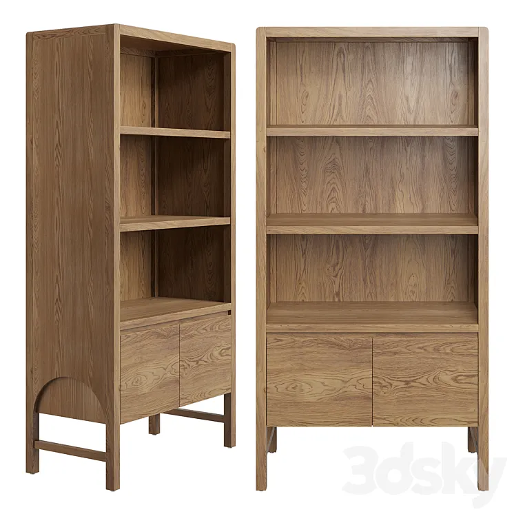 Bookcase Jeanne 3DS Max