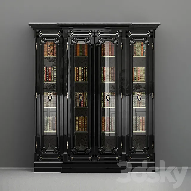 Bookcase Visionnaire – Windsor 3DS Max Model