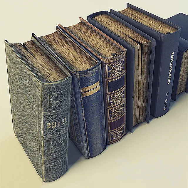 books 3DS Max Model